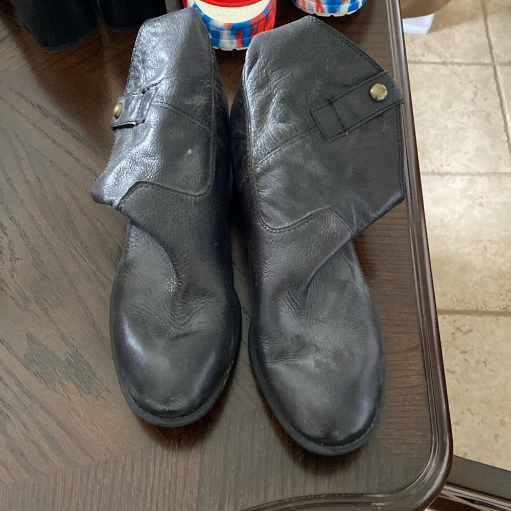 Gianni bini black western style booties. Well loved! - Picture 1 of 9